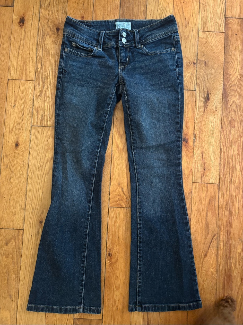 Abercrombie & Fitch Dark Blue Flare Jeans